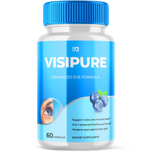 Visipure - Daily Supplement and Support for Visual Wellness - 60 Capsules