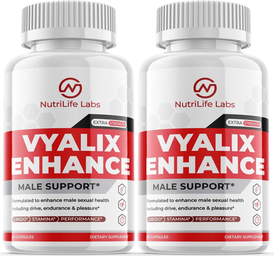 Vyalix Male Capsules - Vyalix Male Support Supplement OFFICIAL - 2 Pack