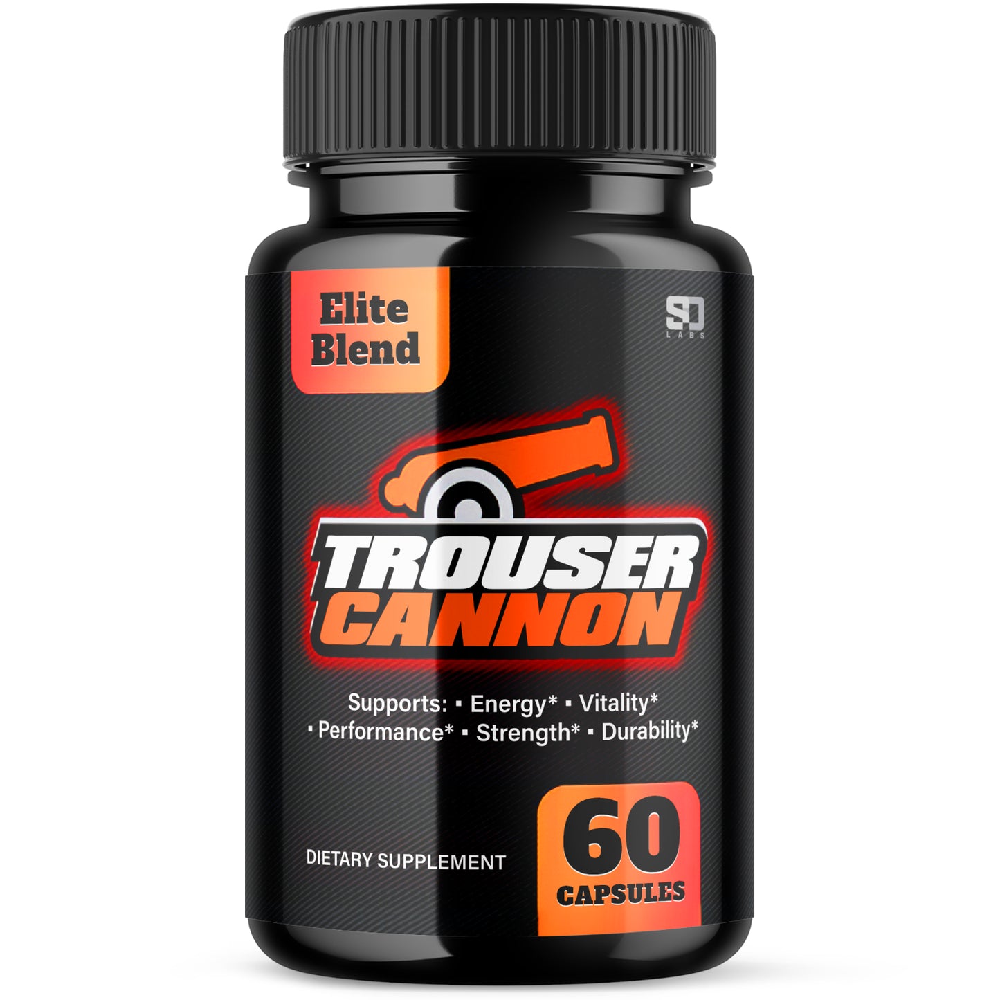 Trouser Cannon Male Pills - Boost Libido, Endurance, Mojo and Strength (1 Pack)