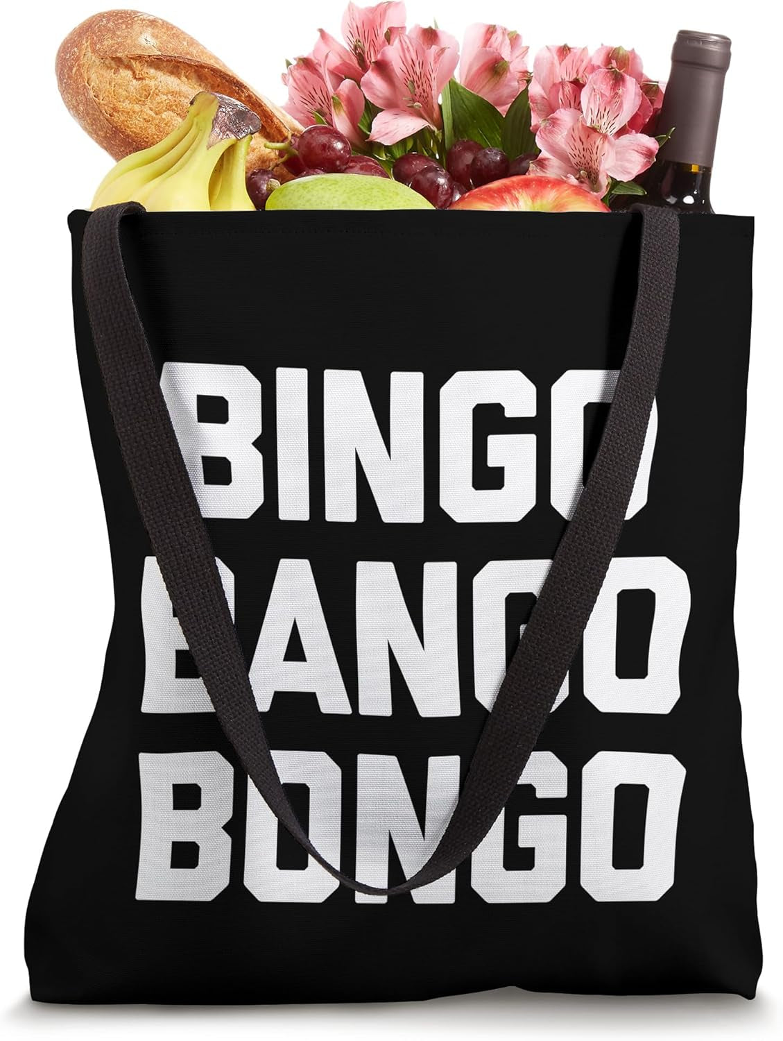 Bingo Bango Bongo - Funny Saying Sarcastic Novelty Cute Cool Tote Bag