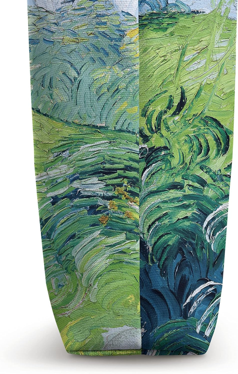 Van Gogh Green Wheat Fields Modern Art Painting Phone Cover Tote Bag