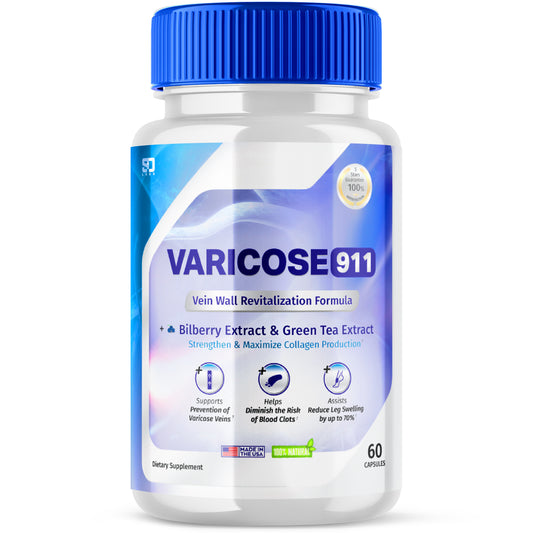 Varicose 911 - Enhance Daily Wellness and Collagen Support 60 Capsules