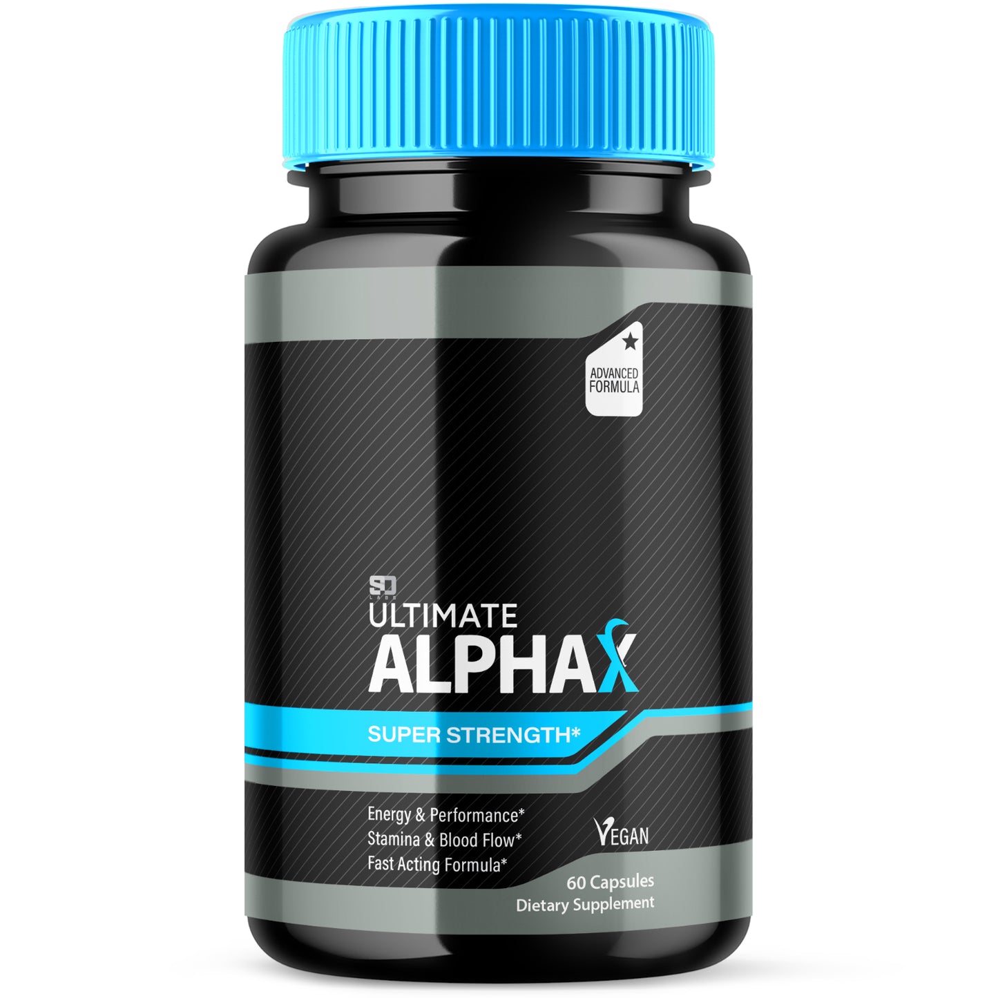 Ultimate Alpha X Super Strength Supports Energy and Performance 60 Capsules