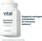 Vital Nutrients Hormone Balance | Vegan DIM Supplement with Flax Lignans to Promote Healthy Hormone Support* | Diindolylmethane for Women and Men | Dairy and Soy Free | Non-Gmo | 120 Capsules