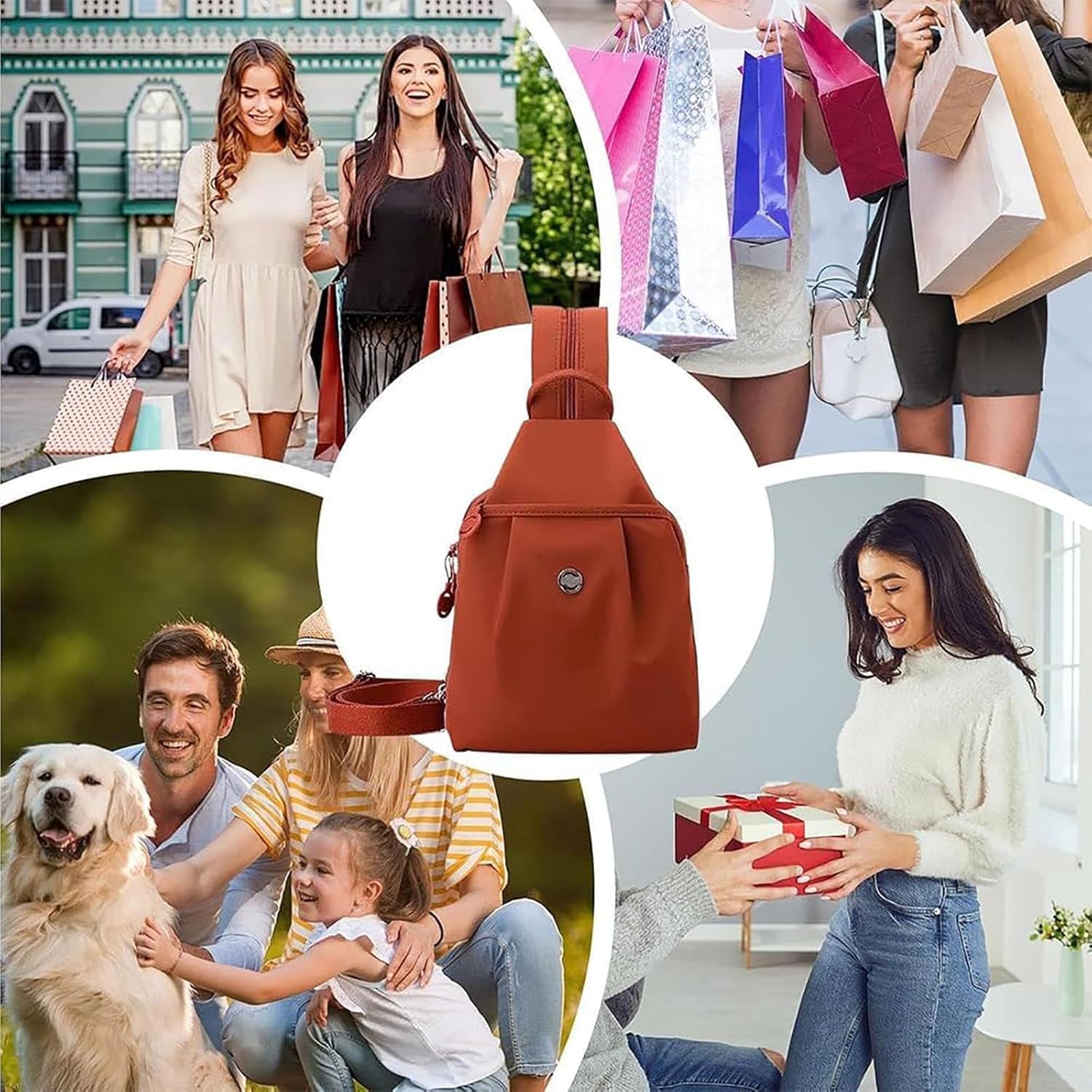 Waterproof 2-Way Commuter Bag, anti Theft Travel Tote Bag, Waterproof Oxford Large Capacity Convertible Shoulder Bags