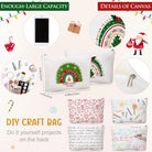 Paterr 20 Pcs Appreciation Gift Bulk for Teachers Tote Bags with Makeup Bag Thanksgiving Gift for Teacher Women Mom Team