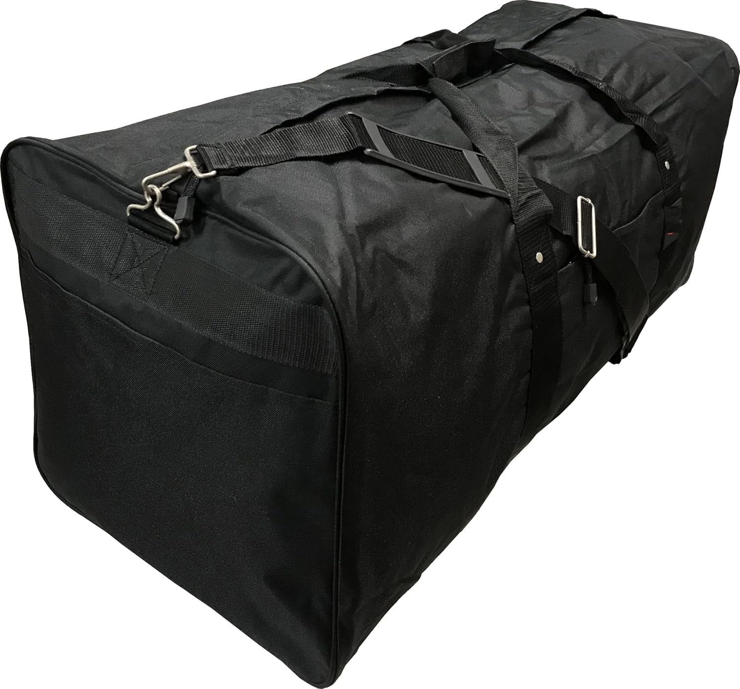 24''/30''/36''/42'' Square Jumbo Duffel /Cargo Bag /Suitcase /Tote Bag (36 Inch) Black