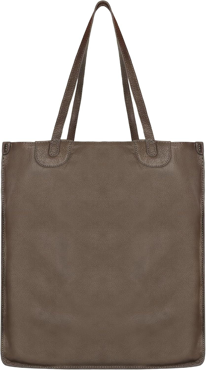 Vaan & Co. Tote – Upcycled Genuine Leather Shoulder Bag, Sustainable & Stylish Handbag for Everyday Use