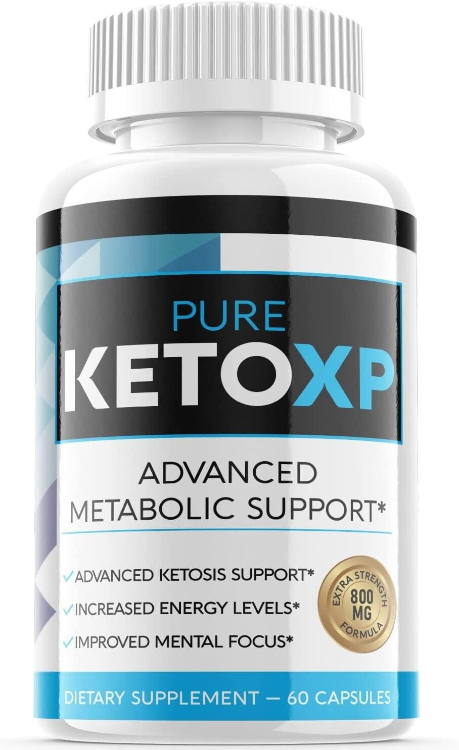 (1 Pack) Pure Keto XP Pills - Support Weight Loss, Helps Fat Burn - 60 Capsules