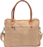 Upcycled Canvas Hand Bag and Cowhide Tote Bags for Women, Boho Bag for Women, Canvas Weekend Bags