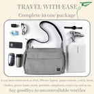 FSD.WG Men Messenger Bag Laptop Bag Shoulder Bag Large Capacity Computer Casual Bag for Work College Travel