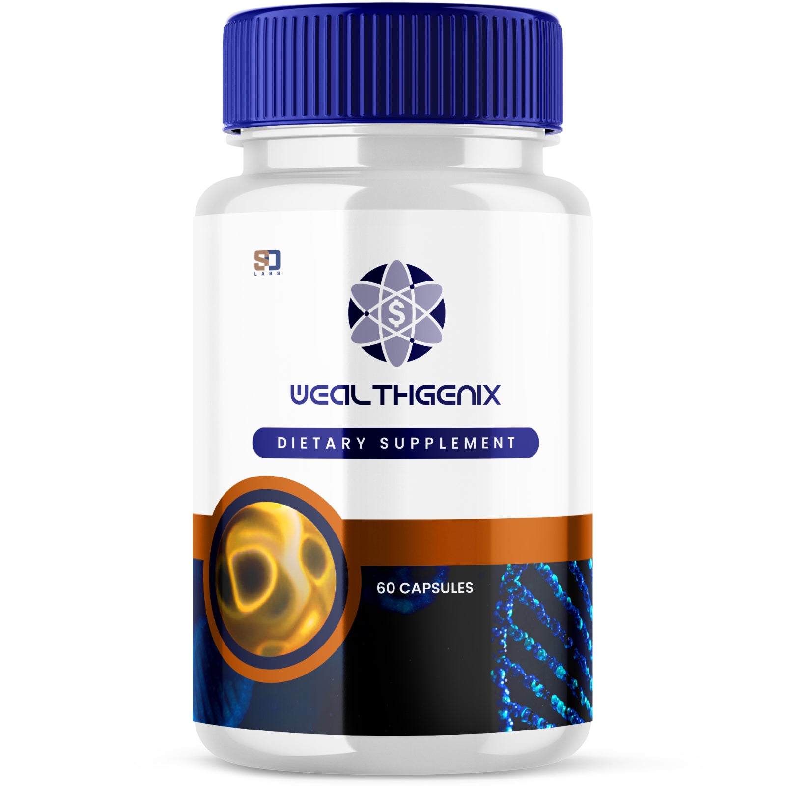 Wealthgenix Supports Cognitive Health, Wellness and Enhances Memory 60 Capsules