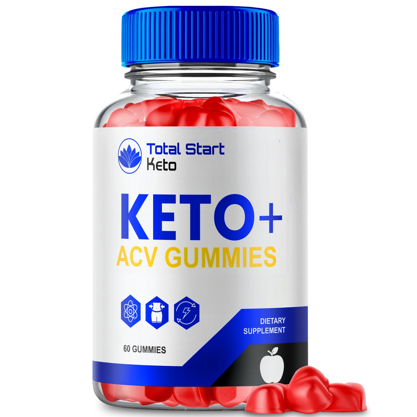 Total Start Keto ACV Gummies Total Start ACV Weight Loss (60 Gummies)