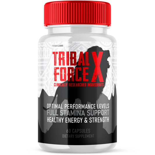 Tribal Force X Supplement - Boost Performance, Energy, & Male Vitality (1 Pack)