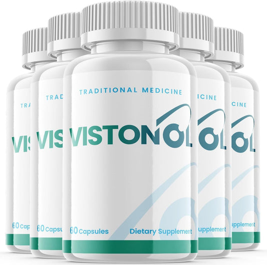 Vistonol Pills - Vistonol for Eye, Vision Health Supplement OFFICIAL - 5 Pack