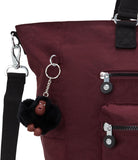 KIPLING KIPLING Women’S Isaac Weekender, Versatile Lightweight Overnight Tote, Nylon Travel Bag
