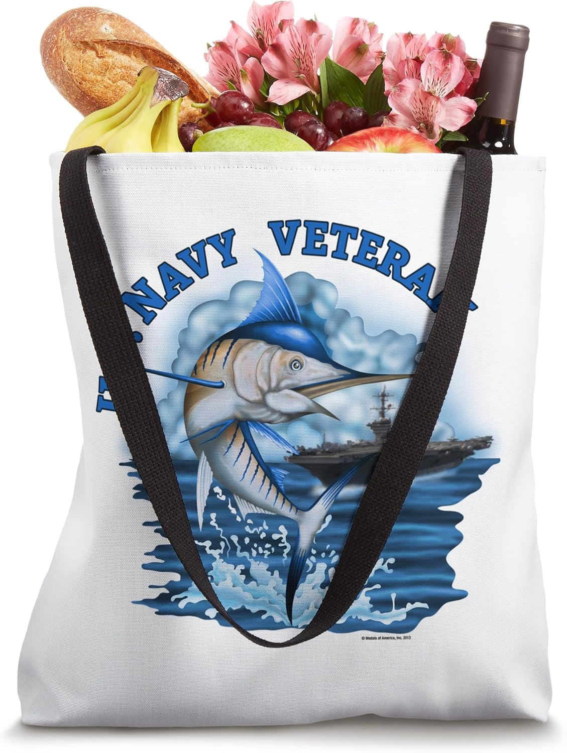 U.S. NAVY VETERAN Tote Bag
