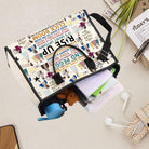 FOTAP Musical Movie Quotes Tote Bag Musical Inspire Shoulder Bag Drama Musical Lover Gift