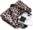 Shoulder Handbag for Women Leopard Print Underarm Purse, Mini Hobo Tote Handbag Fashion Evening Party Bag