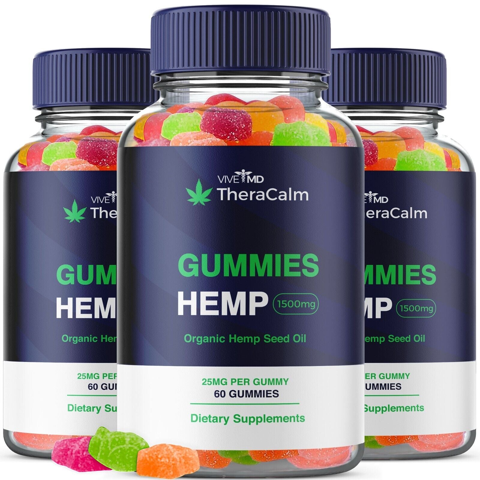 Theracalm Gummies for Maximum Strength - Official Formula (3 Pack)