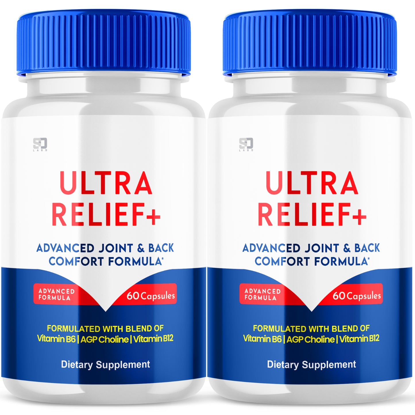 Ultra Relief+ Pills Supports Advanced Joint and Back Health (2 Pack)