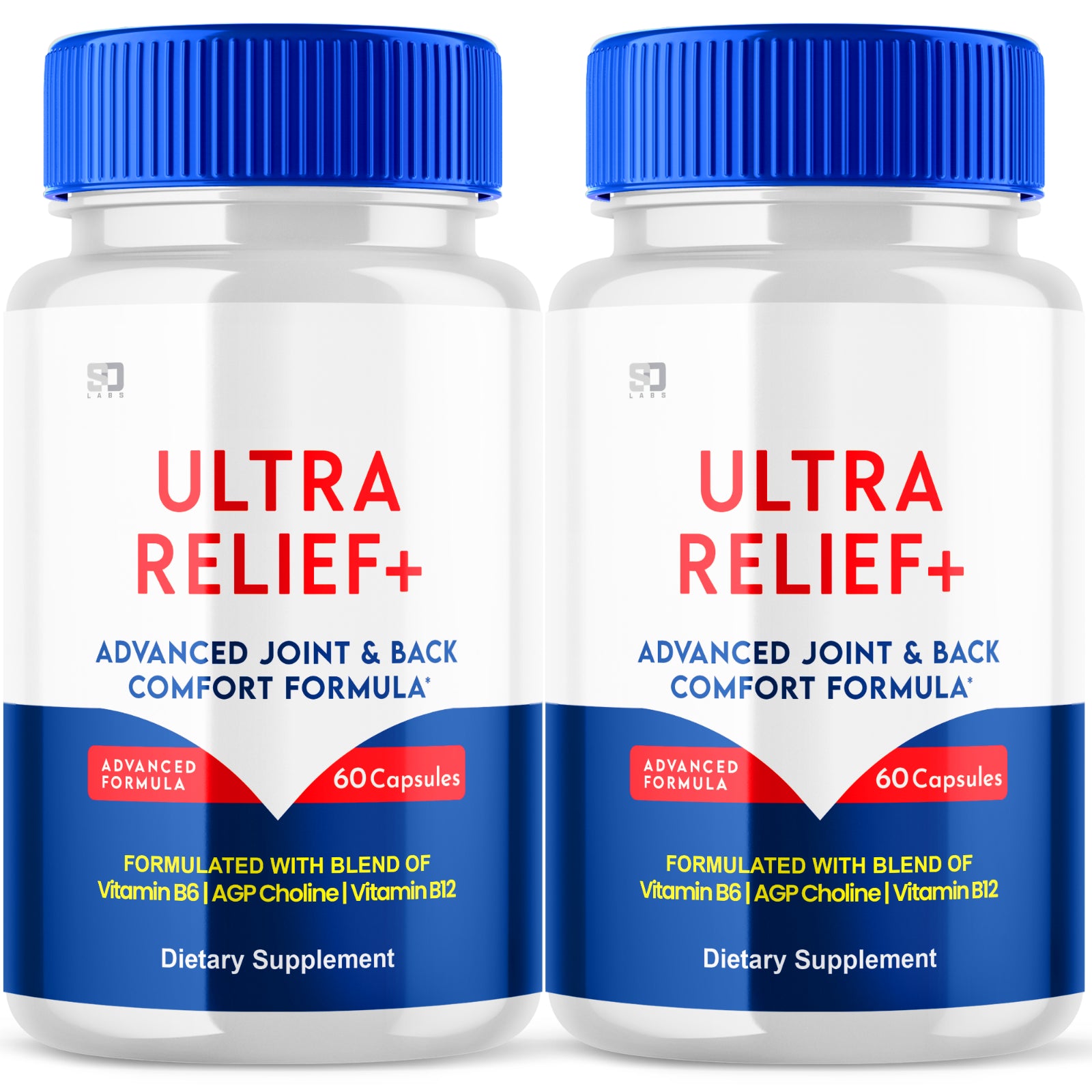 Ultra Relief+ Pills Supports Advanced Joint and Back Health (2 Pack)