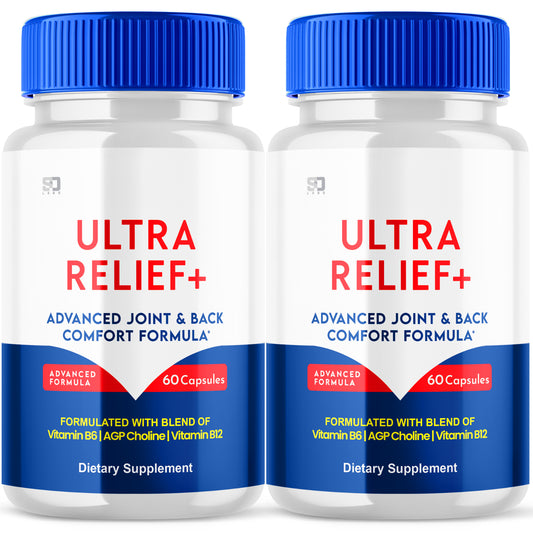 Ultra Relief+ Pills Supports Advanced Joint and Back Health (2 Pack)