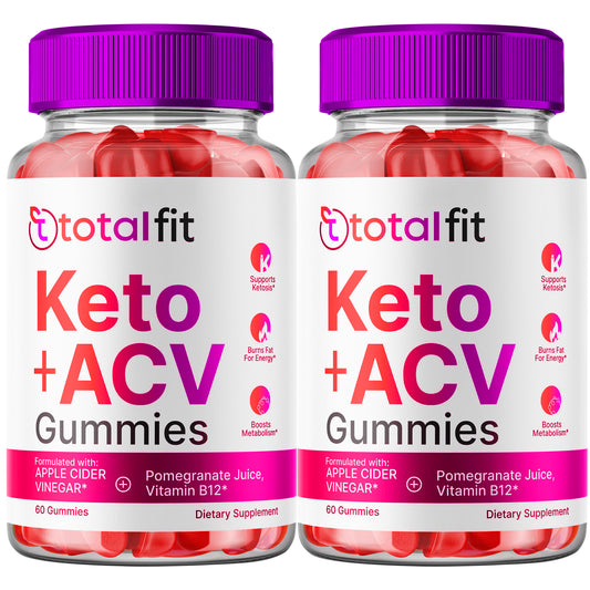 Total Fit ACV Gummies - Official Formula (2 Pack)