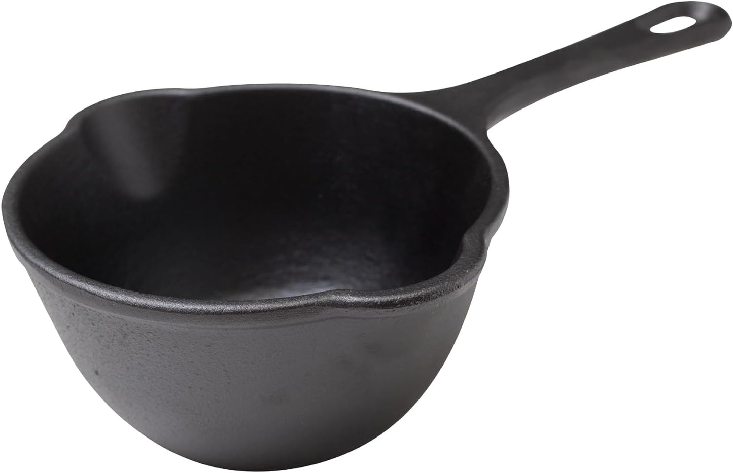 Victoria Cast Iron Saucepan, Cast Iron Melting Pot, Made in Colombia, 0.45QT