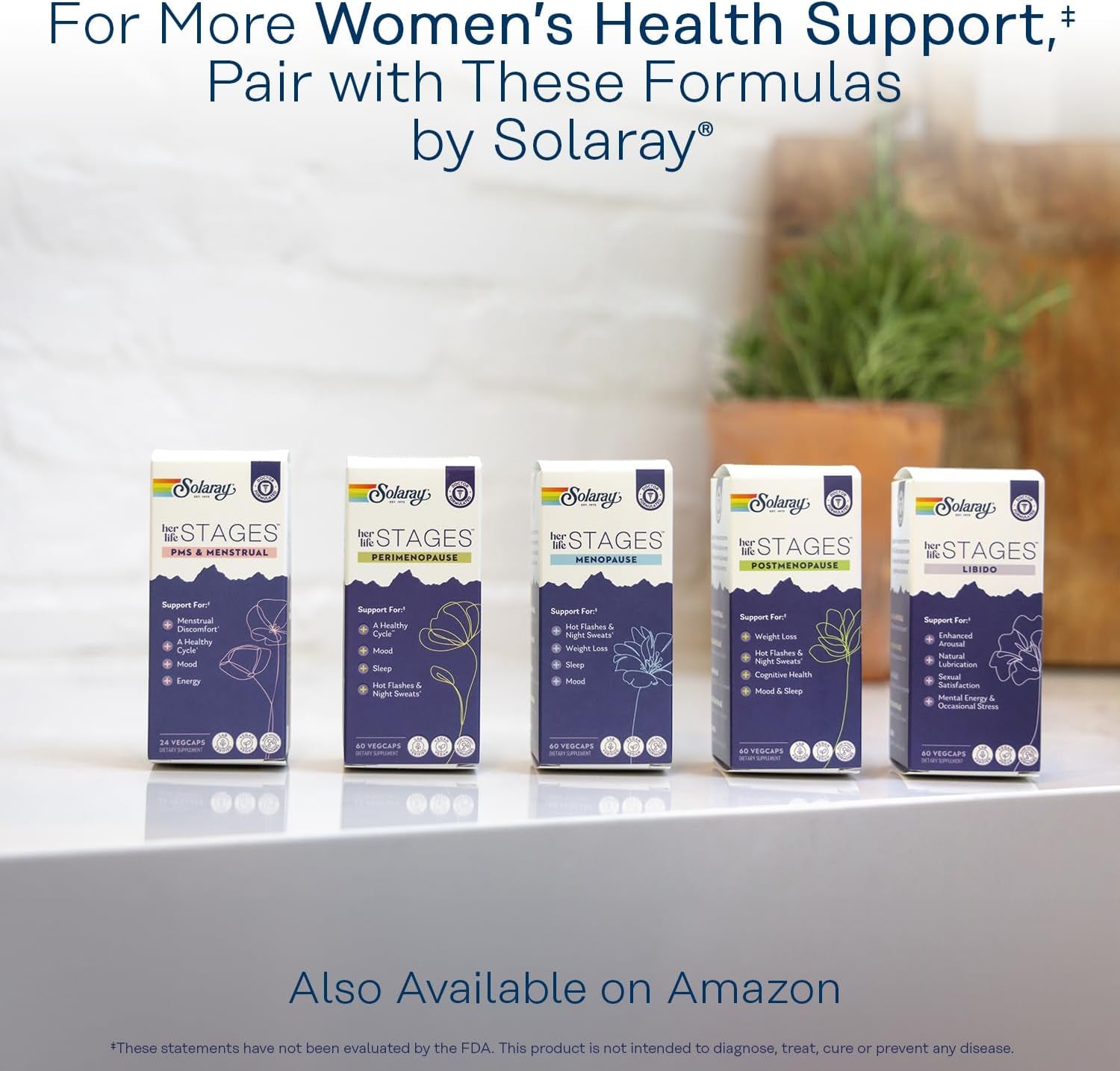 SOLARAY Indole-3 Supreme with Cruciferous Vegetables - Women'S Health Support - DIM plus Broccoli, Kale, and More - Lab Verified, 60-Day Guarantee - 30 Servings, 30 Vegcaps