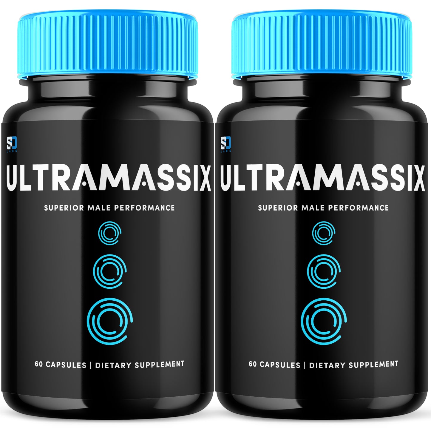 Ultramassix Male Pills Supports Energy, Performance and Vitality (2 Pack)