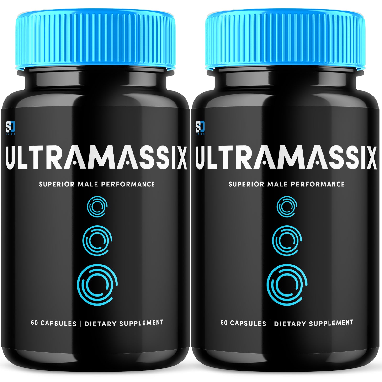 Ultramassix Male Pills Supports Energy, Performance and Vitality (2 Pack)