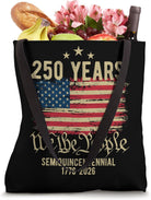 250 Years American Flag 250Th Anniversary USA Tote Bag