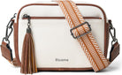 Bluome Small Crossbody Purse for Women – Multi Pocket Travel Purses Crossbody Bag Shoulder Handbags with Adjustable Strap