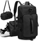 3-In-1 Travel Duffle Bag for Men and Women – Gym Backpack Tote | Waterproof, Foldable, Carry-On Weekender Bag with Shoe Compartment for Sports, Fitness, Daily Use, Travel