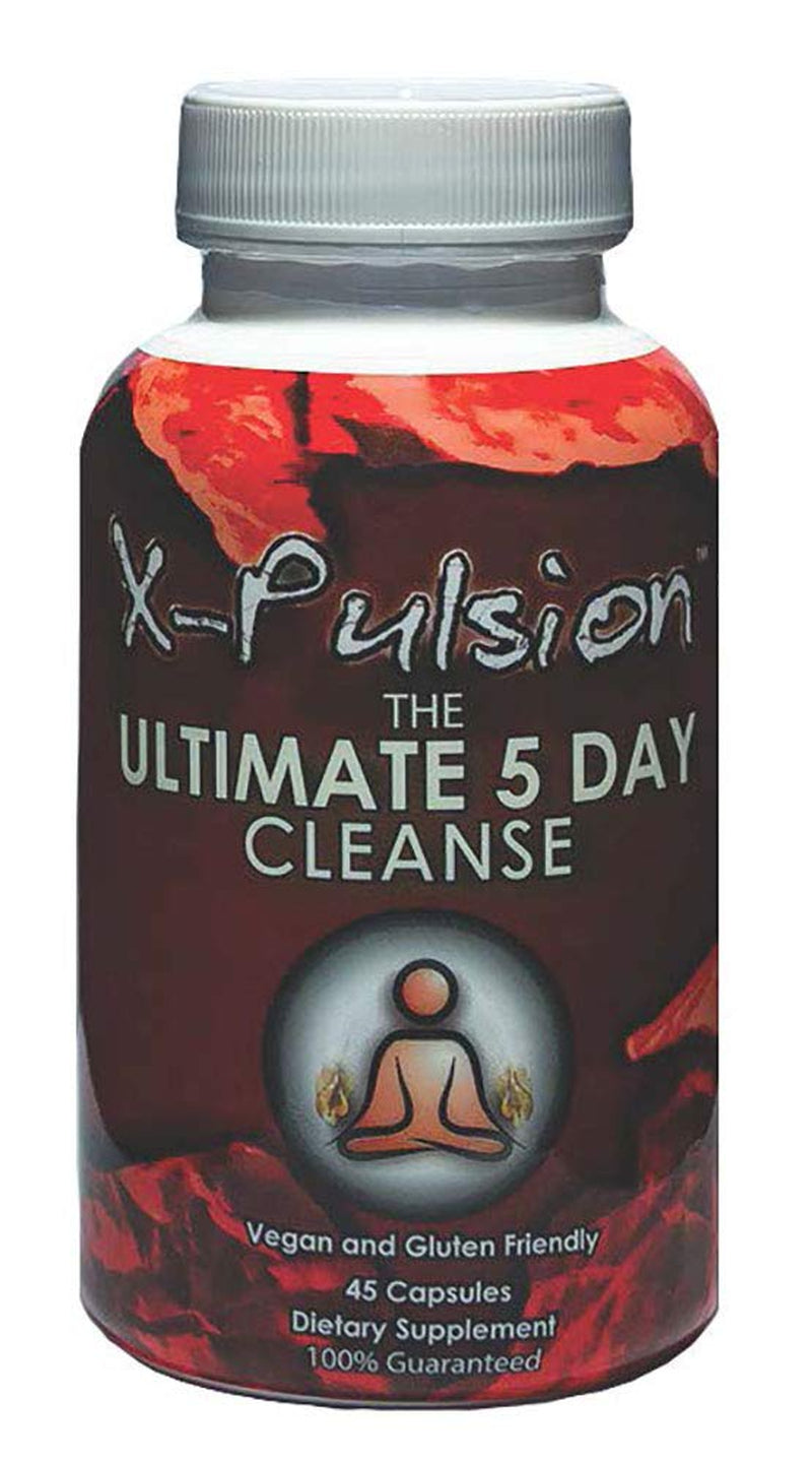 X-Pulsion 5 Day Permanent Cleanser, 45 Capsules
