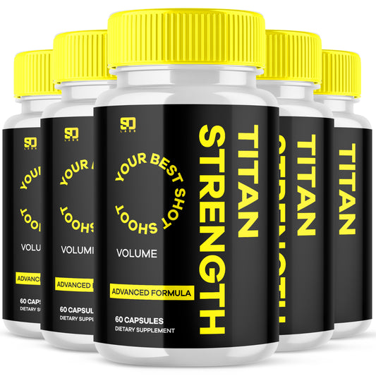 Titan Strength Capsule Advanced Formula Support Performance & Energy (5 Pack)