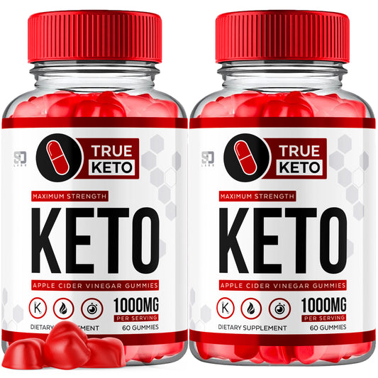 True Keto ACV Gummies - Support Your Wellness and Weight Goals (2 Pack)