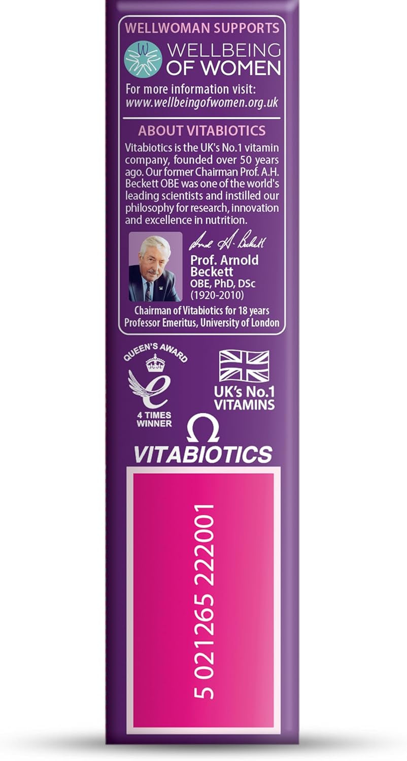 Wellwoman Vitabiotics Advanced Vitamin & Mineral Formula with Evening Primrose & Starflower Oils 30 Capsules