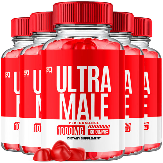 Ultra Male Advanced Gummies - Enhance Vitality and Performance (5 Pack)