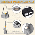 FSD.WG Men Messenger Bag Laptop Bag Shoulder Bag Large Capacity Computer Casual Bag for Work College Travel