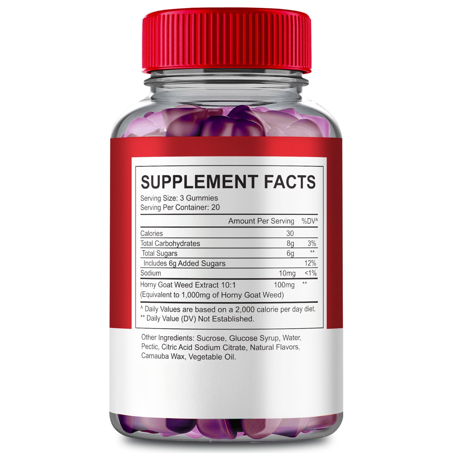 Ultramale Advanced Male Health Gummies to Boost Vitality and Performance 60Ct