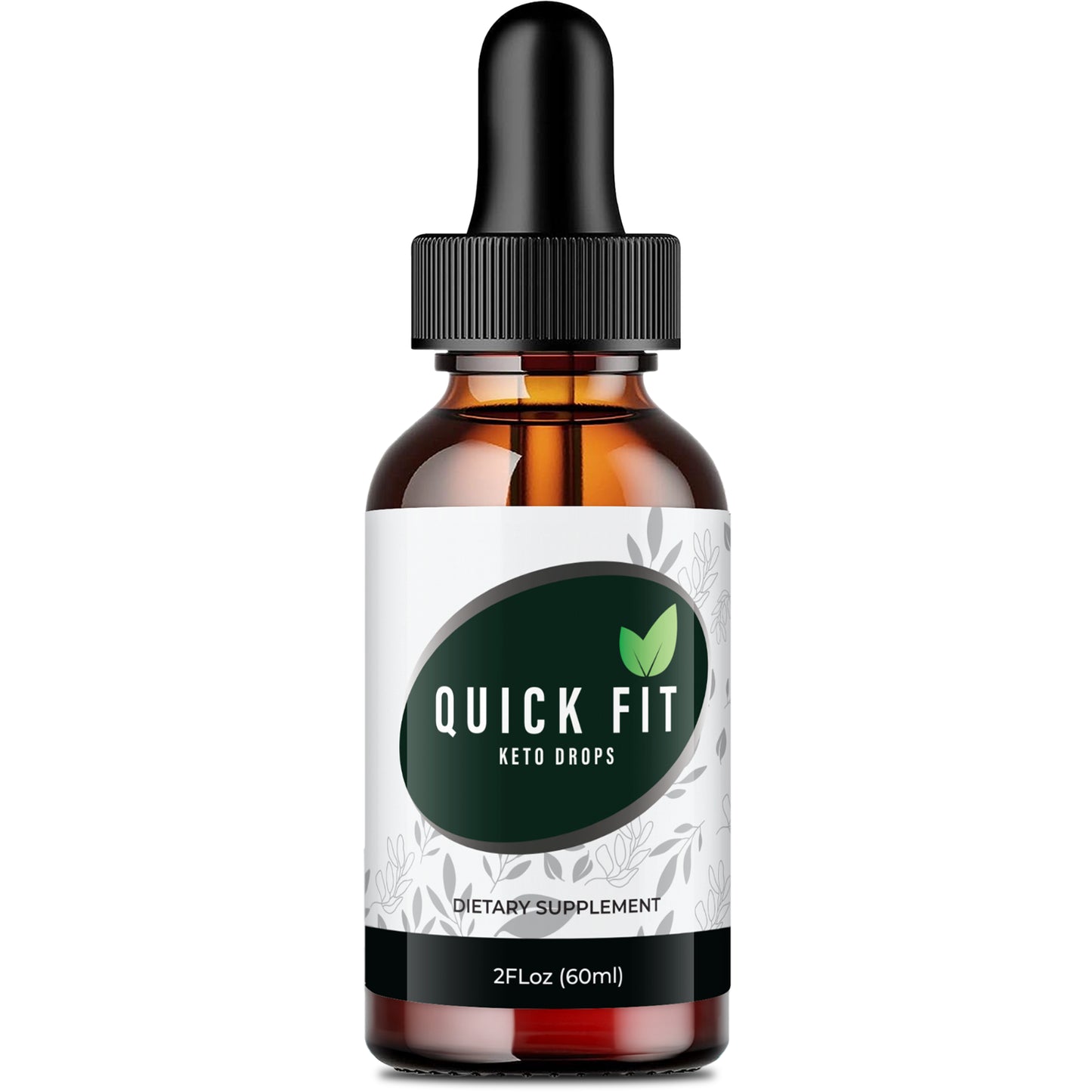 (1 Pack) Quickfit Keto Support Liquid Drops, Quick Fit Weight Loss Keto Drops