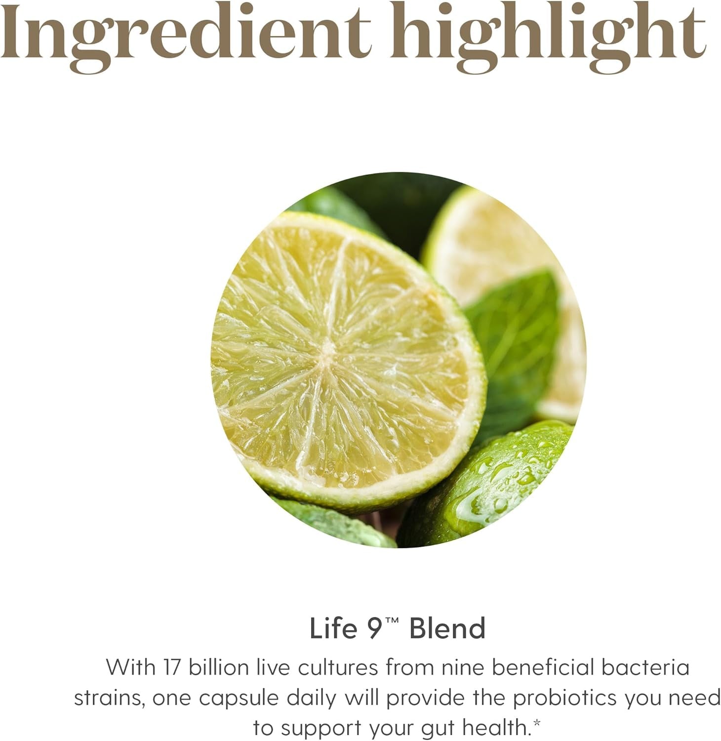 Young Living Life 9 Probiotic Supplement - Immune, Metabolism, and Intestinal Support - 30 Capsules