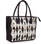 Leather Tote Handbag for Women – Stylo Classic Cowhide Shoulder Bag with Matching Clutch, Everyday & Gift Option