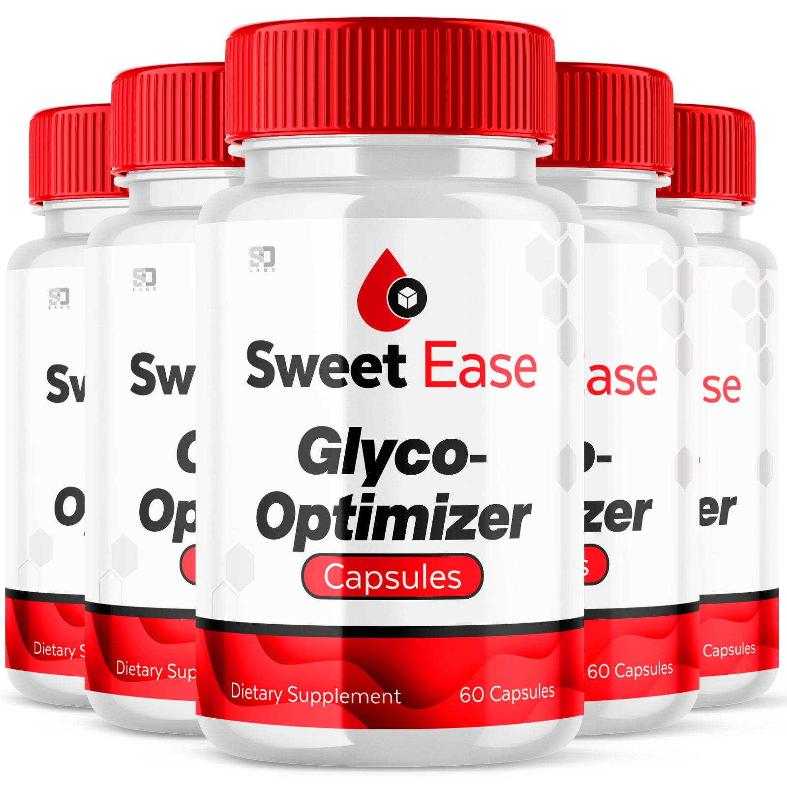 Sweet Ease Glyco Optimizer - Natural Glycogen Support Supplement (5 Pack)