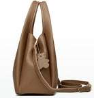 Women'S Handbag Shoulder Bag Lychee Top Handle Purse with Detachable Leather Tote Strap 2025
