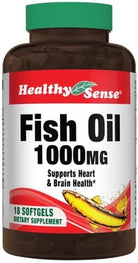 Ddi Fish Oil Omega 3 1000 Mg 18 Softgels, 1.6 Ounce