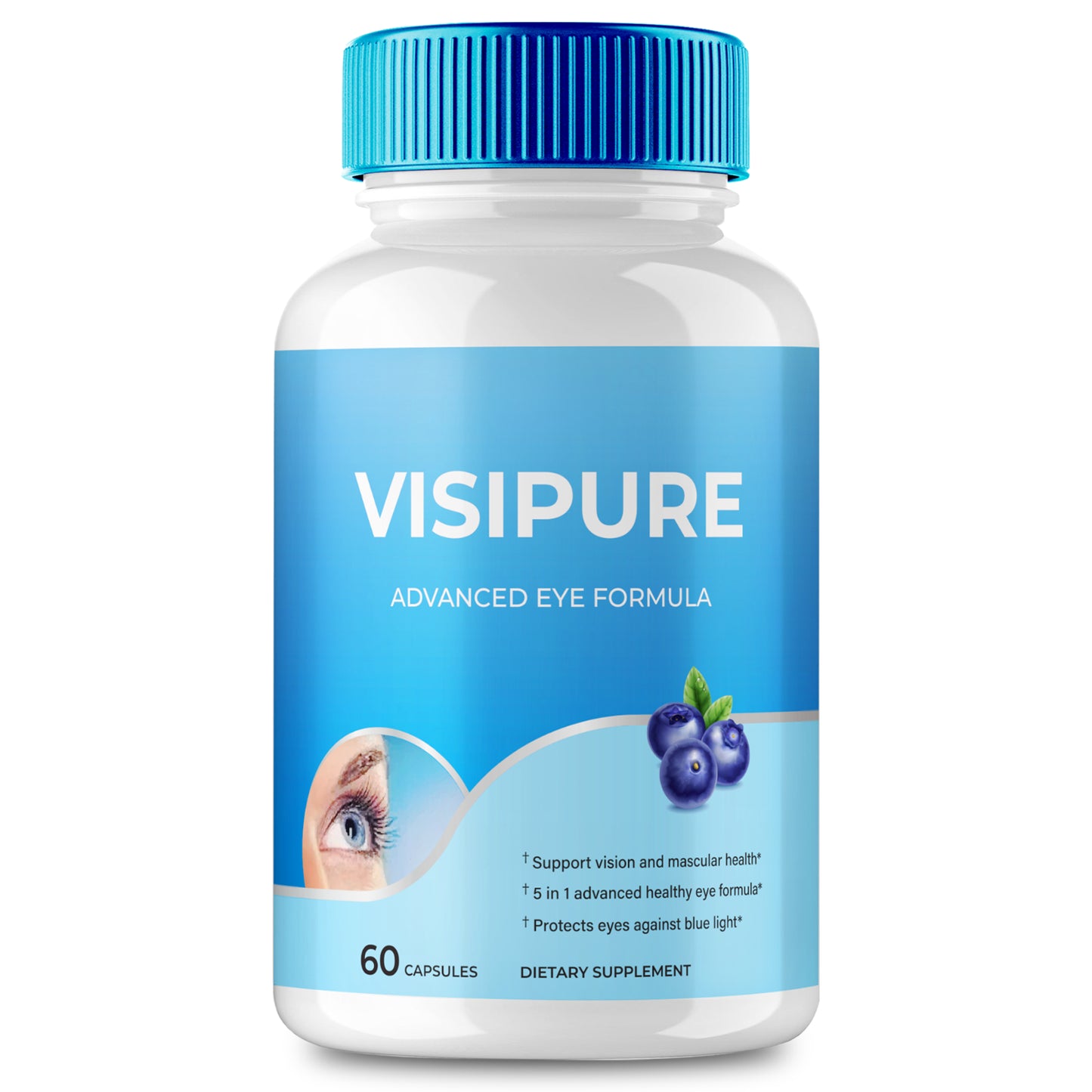 Visipure Eye Health and Vision Pills, Visi Pure for Eyesight Support 60Ct